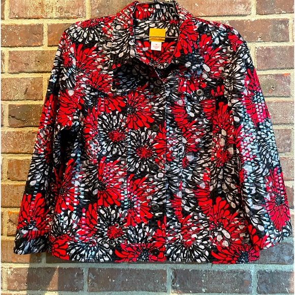 Ruby Red Jacket Size 16 - Picture 1 of 7